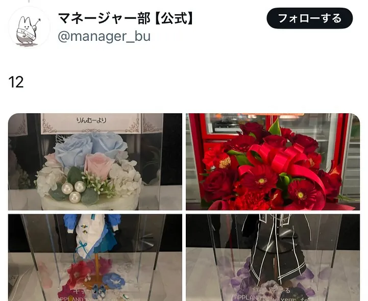 推しのイベントに花を添えるツール✨楽屋花💐