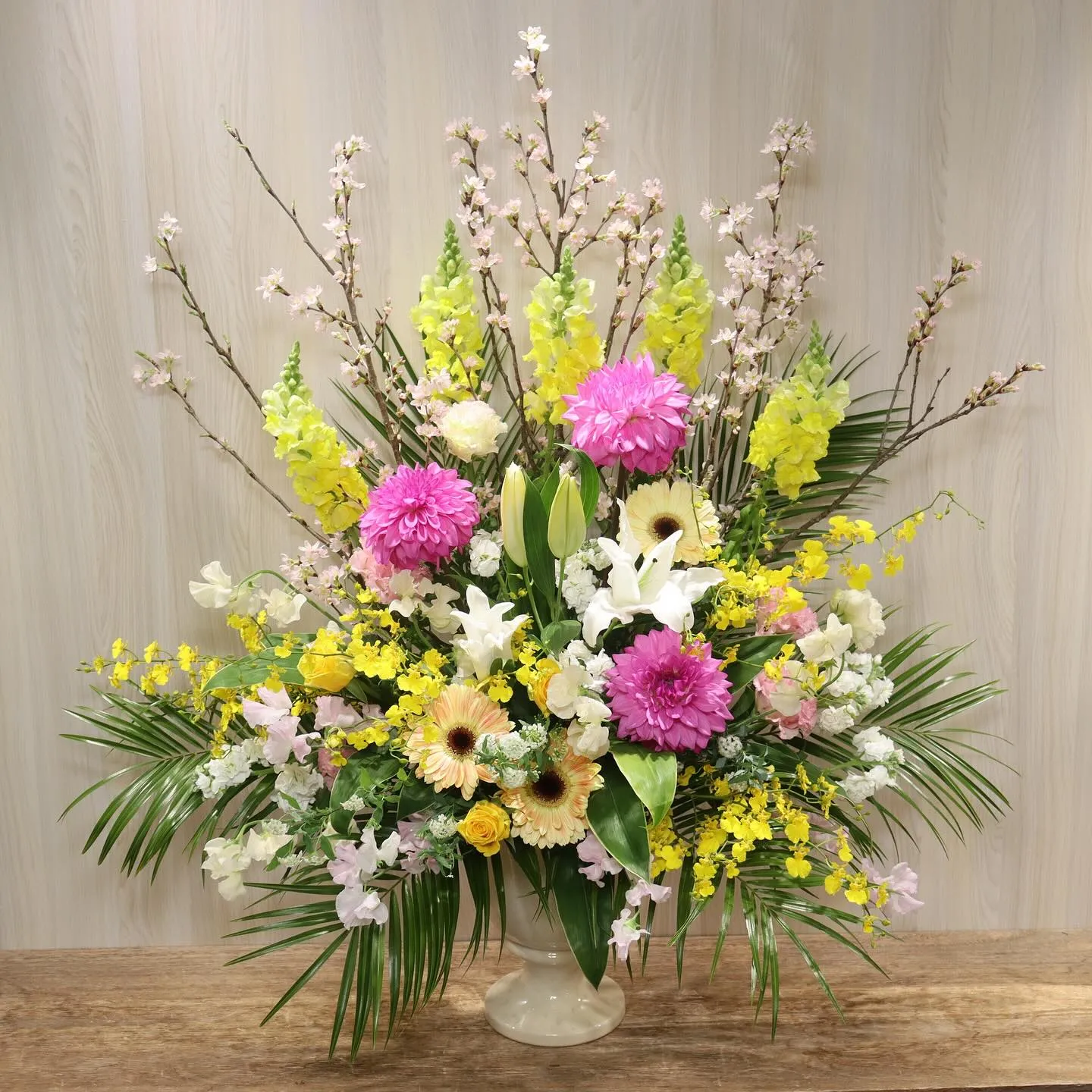 入社式用の『壇上花』のご紹介🌸