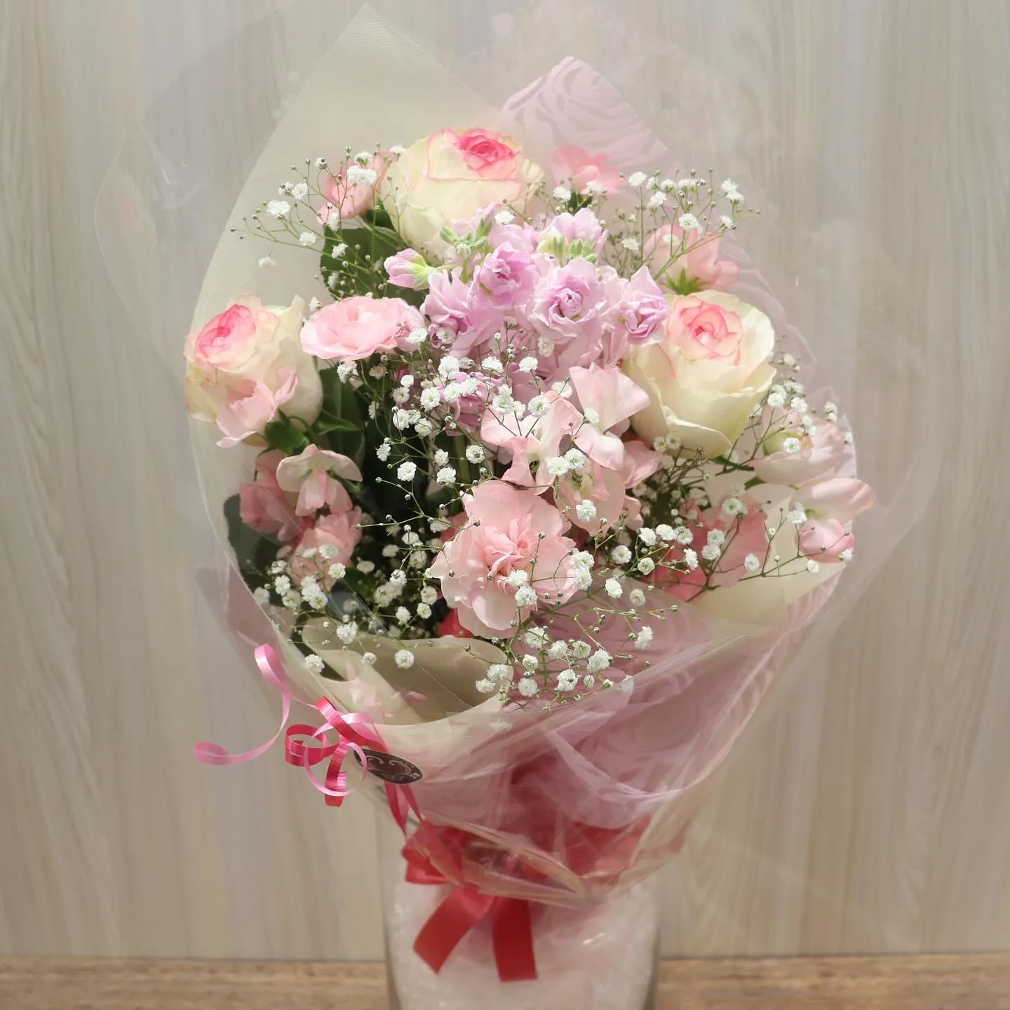 プレゼントに最適なフラワーショップ花のんの花束💐