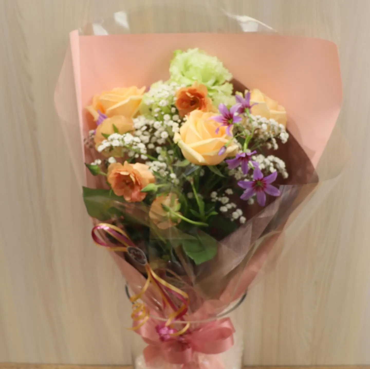 プレゼントに最適なフラワーショップ花のんの花束💐