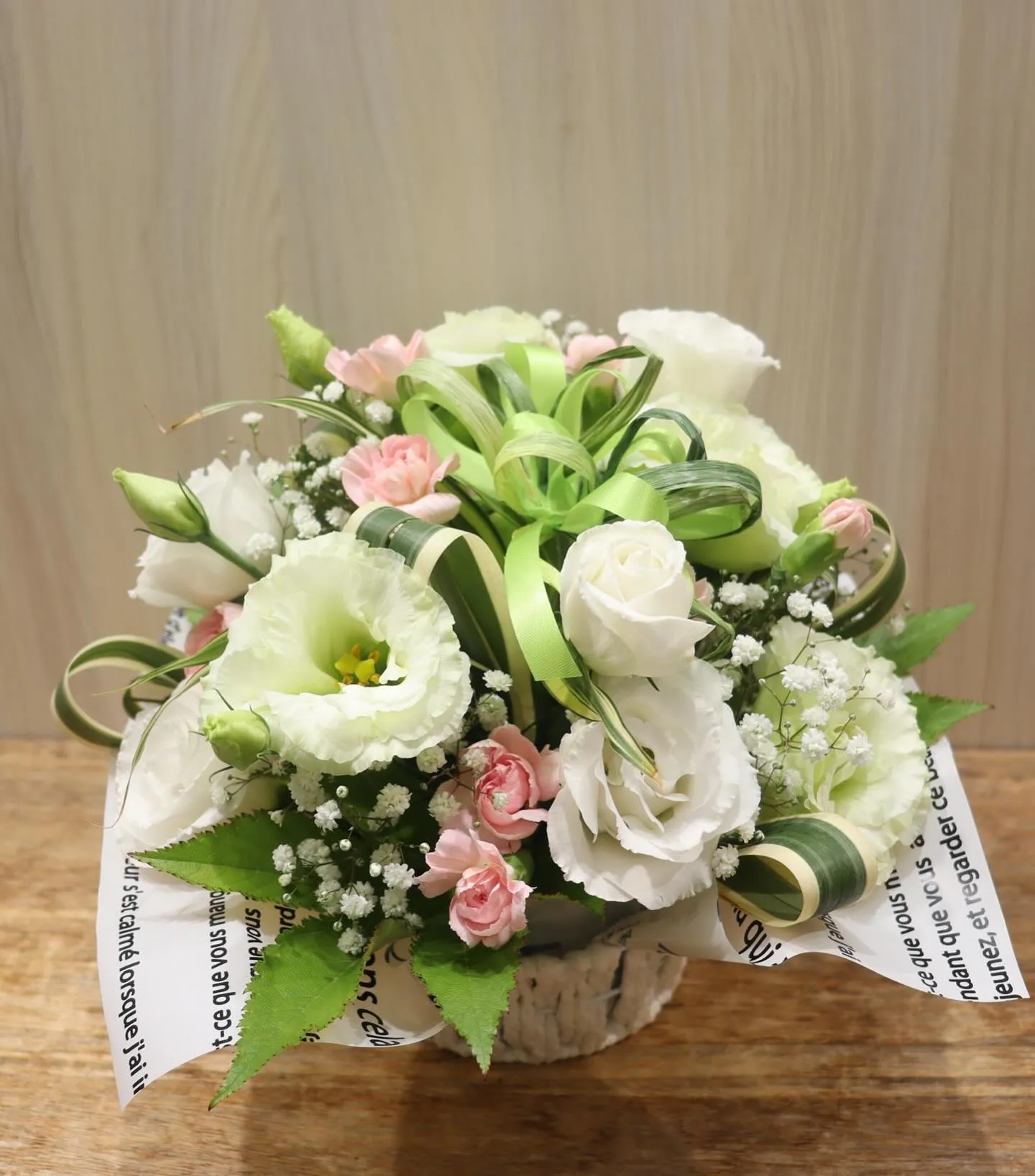 お彼岸用にご注文いただいたお花のご紹介です✨