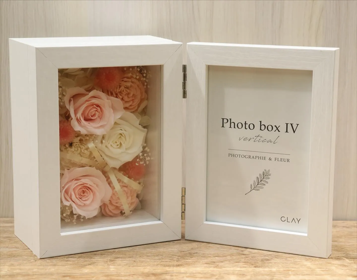 家族写真・ウエディングフォトにもお勧めなプリザーブドフラワー...