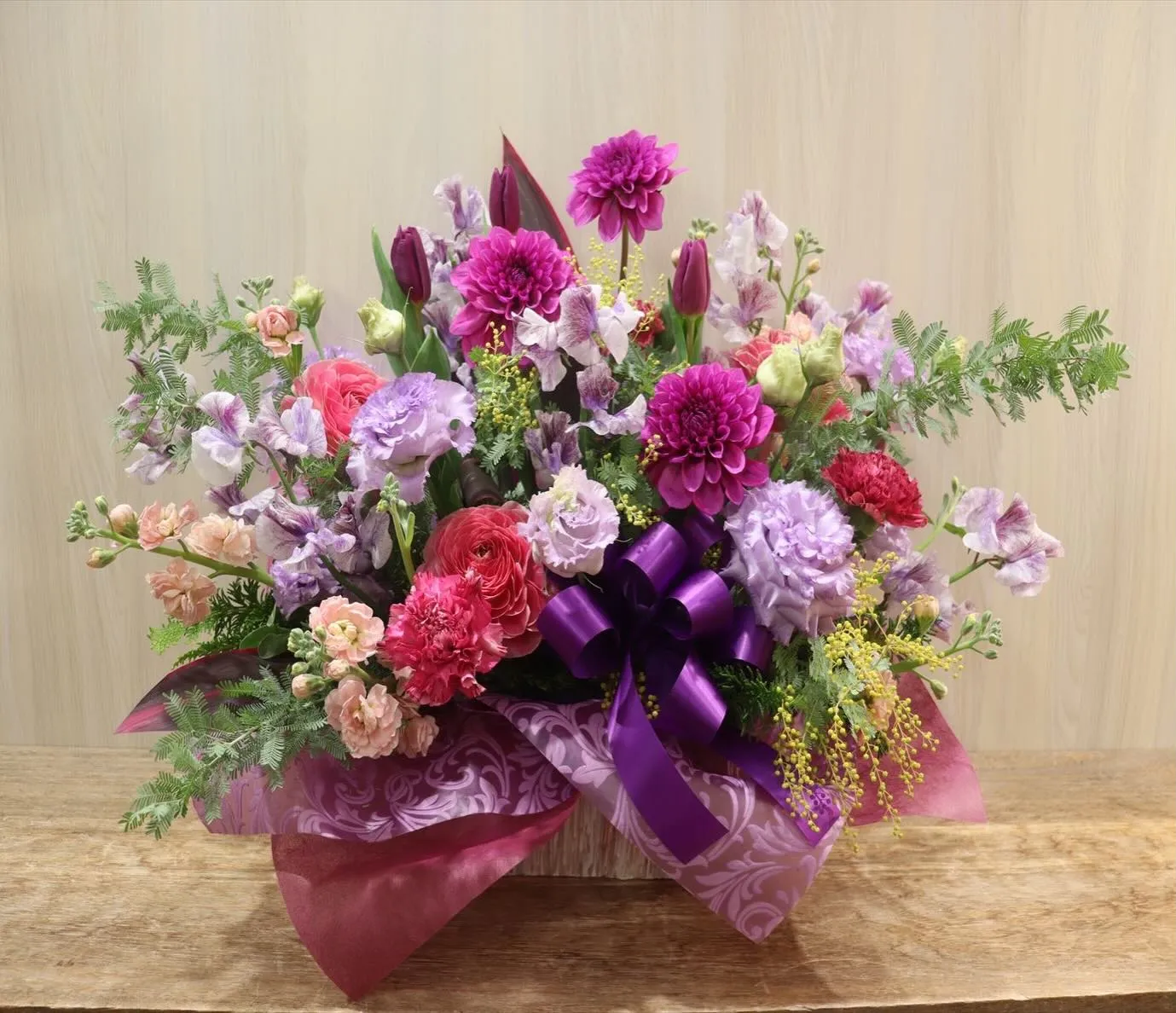 ㊗️77歳のお祝い！「喜寿」を彩る特別なアレンジメント💐