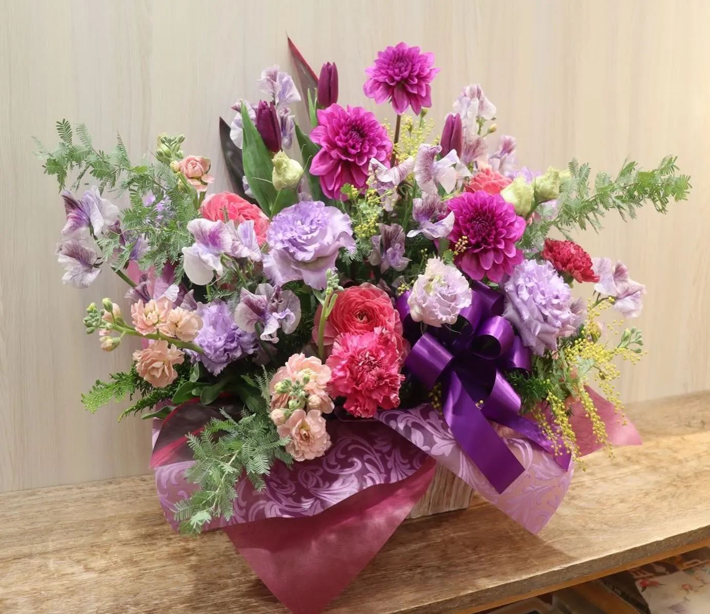 ㊗️77歳のお祝い！「喜寿」を彩る特別なアレンジメント💐