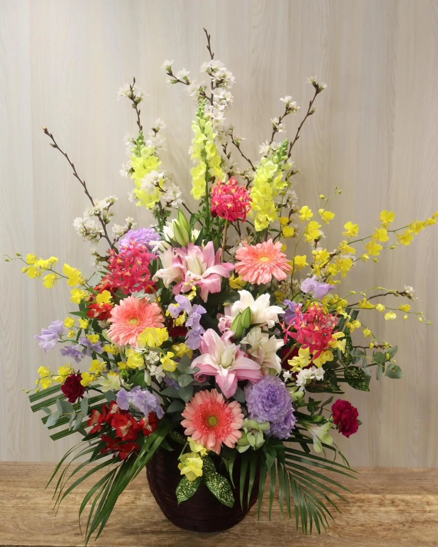 🌸式典を彩る『壇上花』🌸